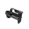 SHOPORA MultiFunction Window Storage Tray Clamp Design Car Phone Slot Organizer Compact Window Cup Holder Molded ABS, English B