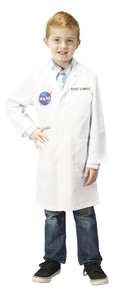 Aeromax Lrs-810 Junior Rocket Scientist Lab Coat Age 8 To 10 Years