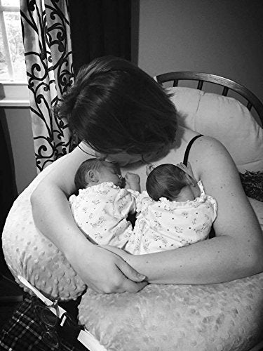 Twin Z Pillow The 6 Uses In 1 Twin Pillow ! Grey Plus Free Travel Bag!