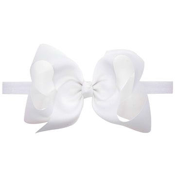 Zoonai 2Pcs Baby Girl Infant Large Hair Bow Headband Toddler Hair Band Accessories
