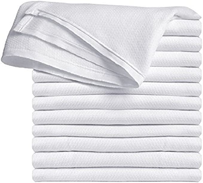 Brandilo High Absorbancy Birdseye Reusable Flat Cloth Diapers, Soft & Safe 27 X 27 100% Cotton Burp Cloth, Also Great To Clean M