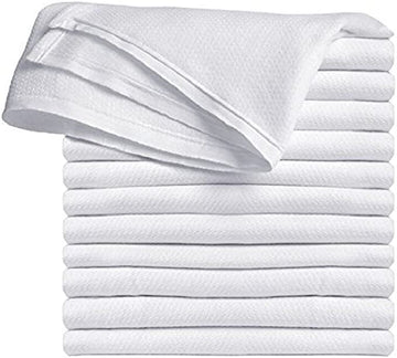 Brandilo High Absorbancy Birdseye Reusable Flat Cloth Diapers, Soft & Safe 27 X 27 100% Cotton Burp Cloth, Also Great To Clean M