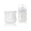 Olababy Silicone Sleeve For Avent Natural Glass Baby Bottles (4 Oz, Translucent)