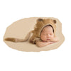 Vemonllas Newborn Photography Props Outfits Boys Girls Crochet Knitted Lion Bonnets Hat & Tail Baby Photo Props Set