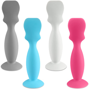 4 Pack Baby Diaper Cream Brush, Diaper Cream Spatula Applicator Silicone Baby Butt Paste Spatula For Babies, Newborn (Blue,Pink,