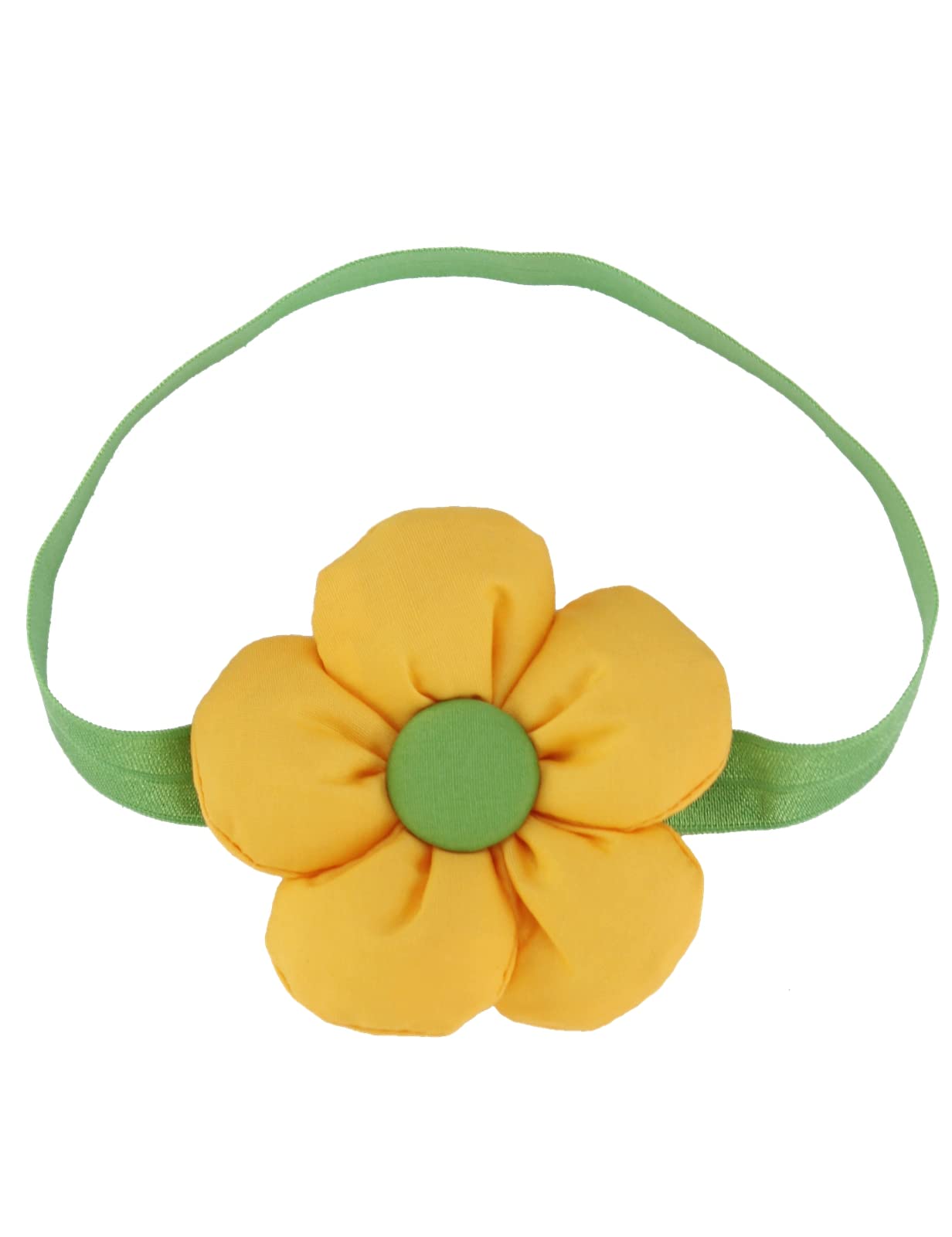 Princesasa V-Neck Floral Playsuit Lemon Outfit Headband Baby Girl'S Romper Clothes,9Ed90,6-12 Months(Size M)