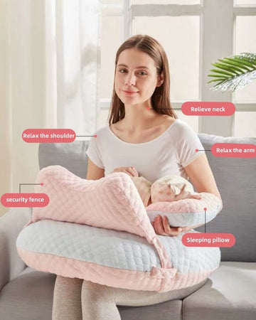 Wyxunplanet Nursing Pillow, Breastfeeding Pillow For Breastfeeding And Bottle Feeding To Reduce Strain On Arms And Back, Better