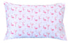 Ella & Max Toddler Pillowcase. Pink Flamingo. Soft & Cuddly. Fits 13X18 & 14X19 Toddler Pillows. Easy To Wash & No Ironing. Hand