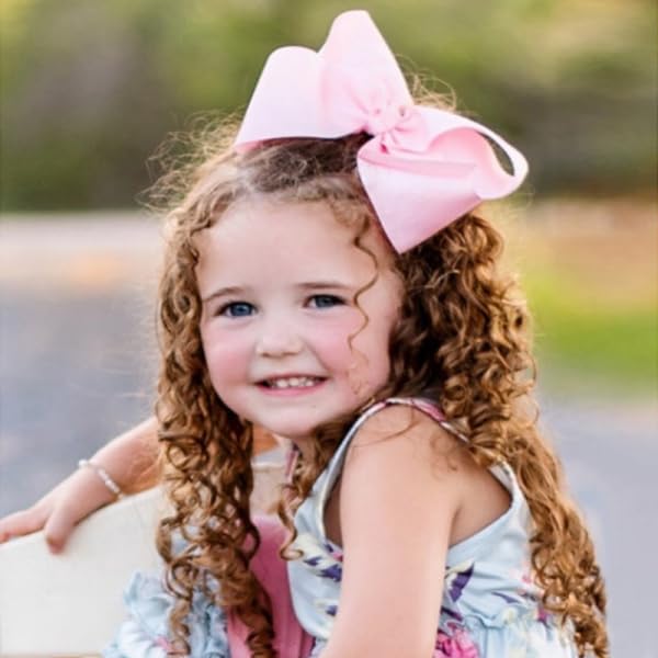 Choicbaby 36Pcs 6 Inch Hair Bows For Girls Large Hair Bows With Alligator Clips Toddler Hair Accessories For Baby Girls Kids Tee