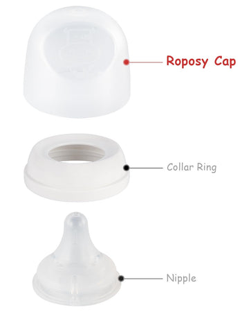 6 Pack Baby Bottle Cap Compatible With Pigeon Bottle, Soft & Safe Bottle Lid