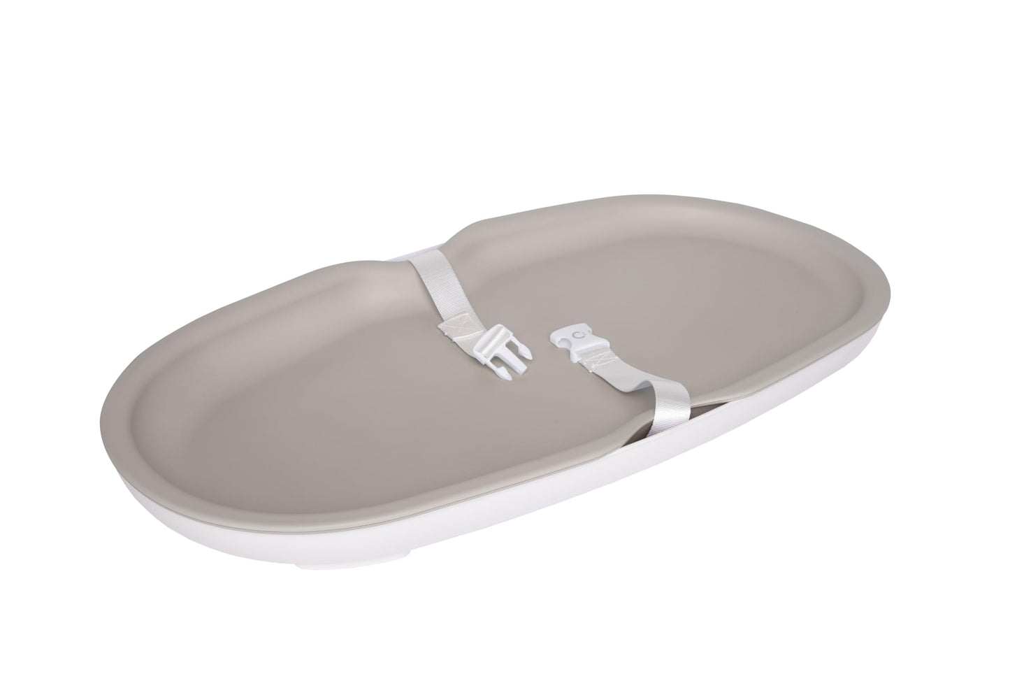 Ubbi Baby Changing Pad, Easy to Clean with Detachable Base, Lightweight, Waterproof Foam, Includes Safety Strap and Non-Skid Fee