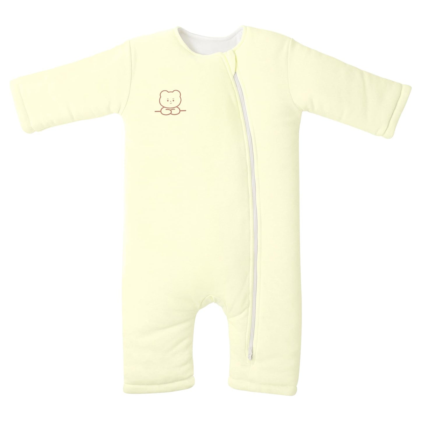 Baby Sleep Sack with Legs Winter 0-6 Months 2.5 Tog, Ultra Soft Cotton Wearable Blanket Sleeping Bag Sack Easy Diaper Changing,