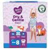 Parent s ~ Choice Dry & Gentle Diapers, Daytime Diapers Size 8, 64 Count