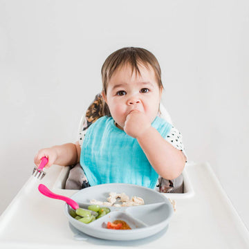 Green Sprouts Absorbent Organic Cotton Muslin Bibs, 0-12Mo Hypoallergenic, Standard 100 By Oeko-Tex Certified, Tested For Hormon