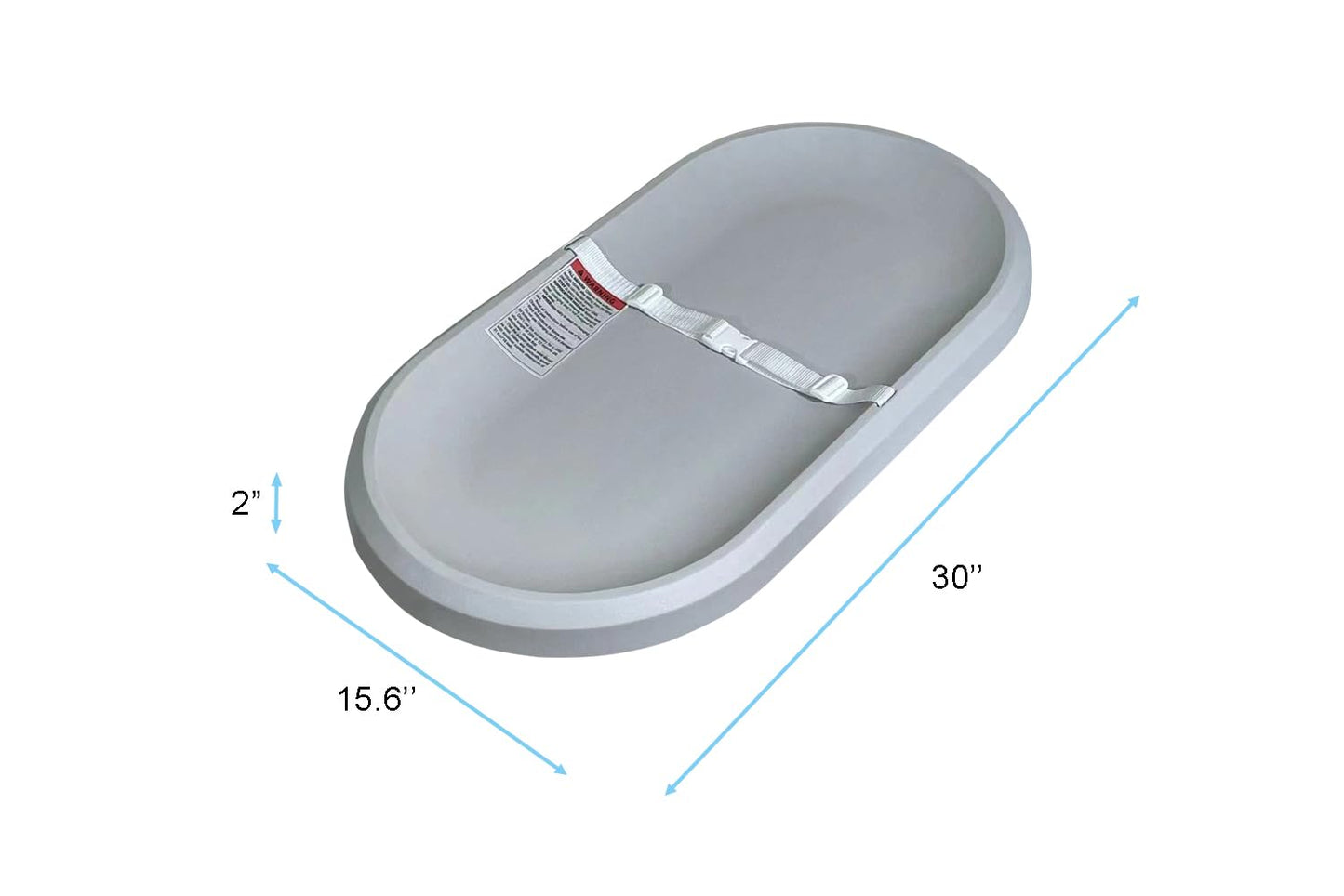 Rogsouth Baby Changing Pad - Lightweight Wipeable Foam Changing Pad, Comfortable And Waterproof, Fits All Changing Table (Light