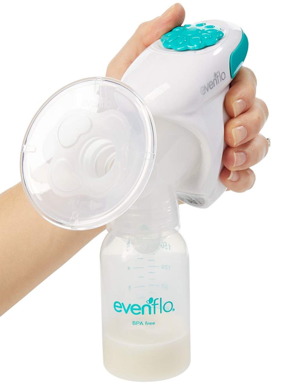 Evenflo Feeding Occasional Use Closed System Advanced Single Electric One-Handed Breast Pump