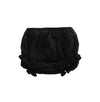 Ayiyo 2T Bloomers Newborn Toddler Kids Cotton Linen Shorts Diaper Cover(Black,100)
