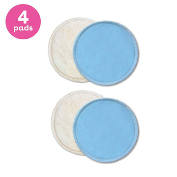 Bamboobies Reusable & Washable, Ultra-Absorbent Overnight Nursing Pads For Breastfeeding, Super Soft Rayon Made From Bamboo, Mil