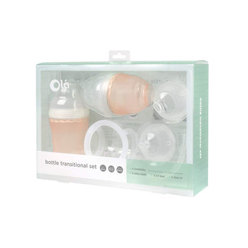 Olababy Bottle Transitional Set (Coral)