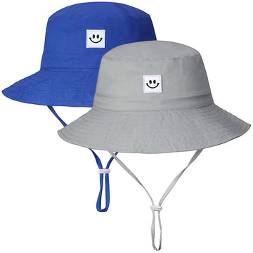 Vashion Baby Bucket Hats 6-12-24 Months Upf50+ Baby Sun Hats 2Pack