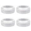 4Pcs Bottle Nipple Collars Rings, Compatible With Dr. Brown 'S Wide Plastic & Glass Bottles Bottles 5Oz & 9Oz No Leak Or Spills
