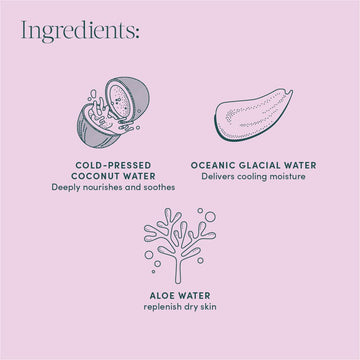 Evereden Tri-Water Baby Face Cream: Clean & Vegan Cooling Baby Cream Kids Face Lotion With Water From Glaciers, Aloe, & Coconut