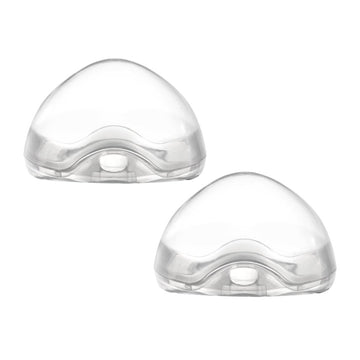 Accmor Pacifier Case, Pacifier Holder Case, Pacifier Container For Travel, Bpa Free, Transparent, 6 Pack