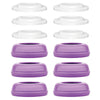 Maymom Bottle Top/Rewritable Sealing Disk Compatible with Lansinoh Momma Breastfeeding Bottles Not Original Lansino Bottles, Lan