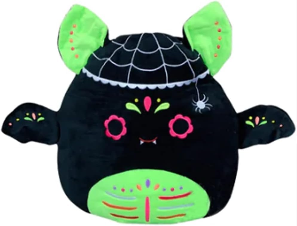 Squishmallows Official Kellytoy Bart Bat 12 Inch Halloween Day of Dead