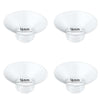 IVARONAL Flange Insert 4PCS 16mm Compatible with Momcozy M9/M6/M5/S12 Pro/V1 Pro/V2 pro, Spectra/Medela/Elvie/NCVI/TSRETE/eufy/L