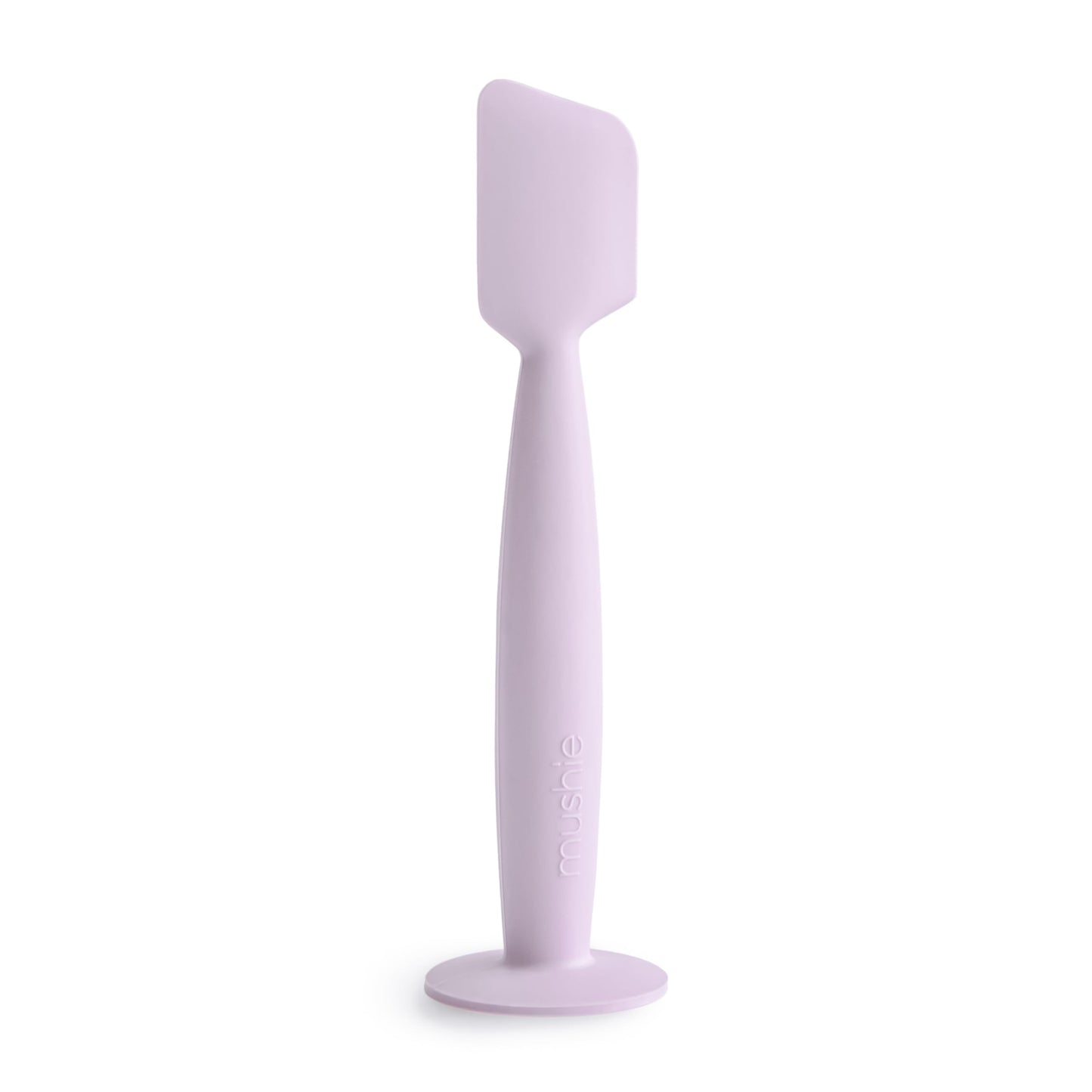 mushie Diaper Cream Applicator Soft Silicone with Suction Base (Soft Lilac)