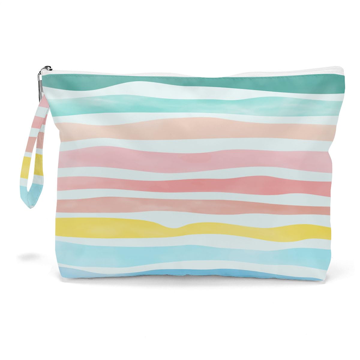 Fokongna Wet Bag, Wet Dry Bag, Makeup Bag, Diaper Bag, Toiletry Bag Waterproof Large Capacity Travel Cosmetic Bag, Zipper Pouch