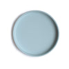 Mushie Classic Silicone Suction Plate | Bpa-Free Non-Slip Design (Powder Blue)