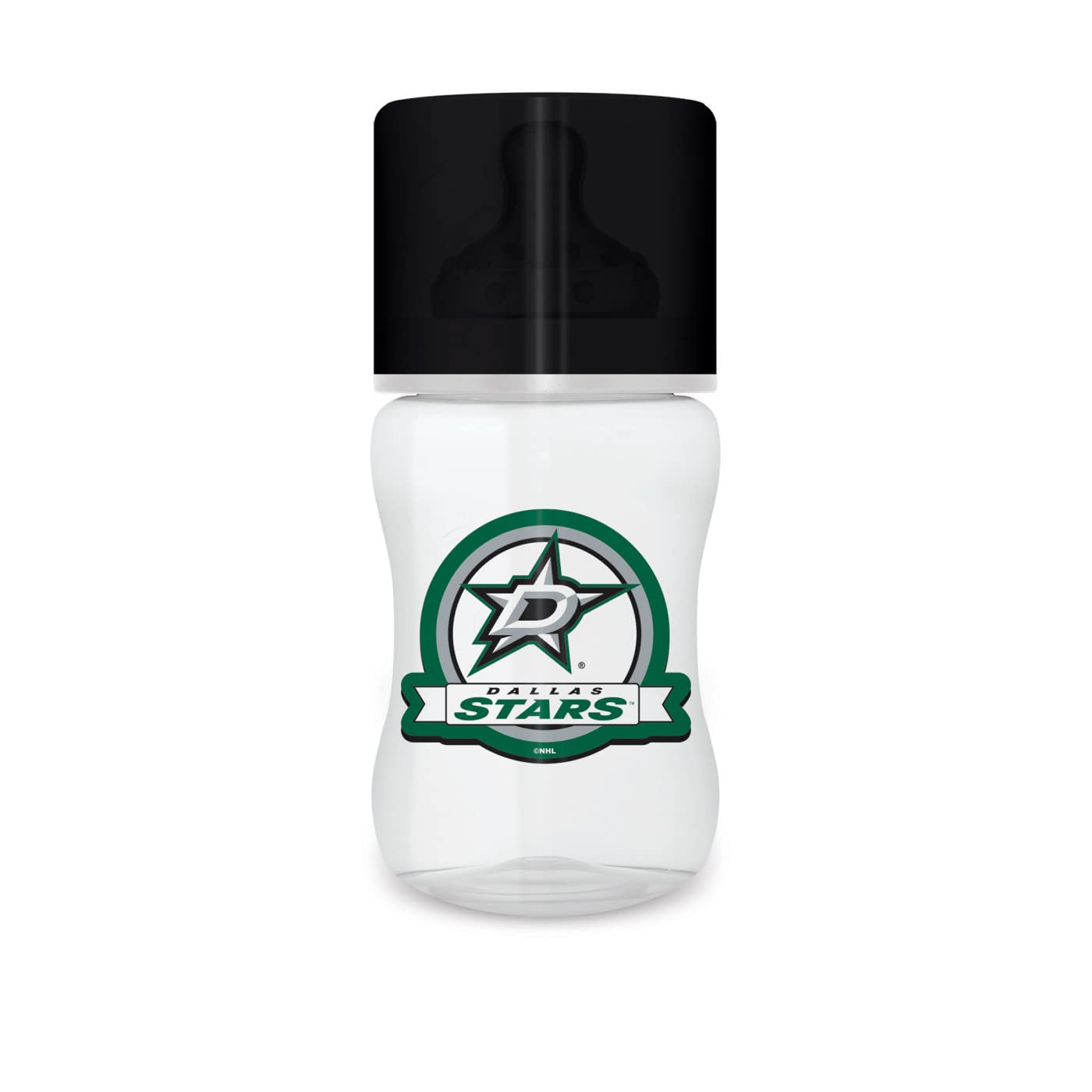 Baby Fanatic Baby Bottle for Babies - NHL Dallas Stars Vented 9 oz BPA-Free Bottle, Officially Licensed Team Merch, Great Gift f