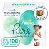 Diapers Size 6, 108 Count - Pampers Pure Protection Disposable Baby Diapers, Hypoallergenic And Unscented Protection (Packaging