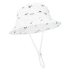Durio Baby Girl Sun Hat Sun Protection Hats Wide Brim, Summer Hat Beach Hat Toddler Hats For Girls Boys C White Fish 0-3 Months