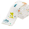 Peng'S M Muslin Baby Burp Cloths 6-Pack Organic Cotton Washcloths 20 By 10 Inches Cloths 6 Layers Super Soft