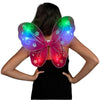 Blinkee Light Up Fuchsia Fairy Butterfly Wings Led Halloween Costume For Trick Or Treat