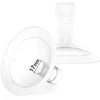 Replace Flanges 2-Pack Of 17Mm Breast Shields Compatible With Lansinoh, Medela, Spectra Breast Pumps, Pump Parts For Medela Brea