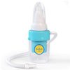 Bubzi Co Quick-Relief Baby Nasal Aspirator, Baby Nose Sucker For Sinus Congestion Relief, Reusable Snot Remover With Storage Cas