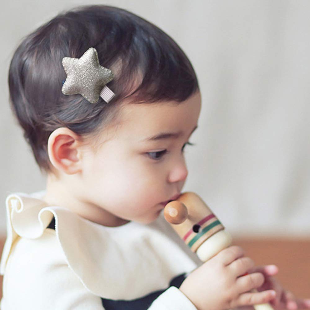 Zocone Baby Hair Clips And Hair Ties, 54Pcs Cute Bow Hairpins Elastic Hair Bands Holders, Hair Accessories For Baby Girls Toddle