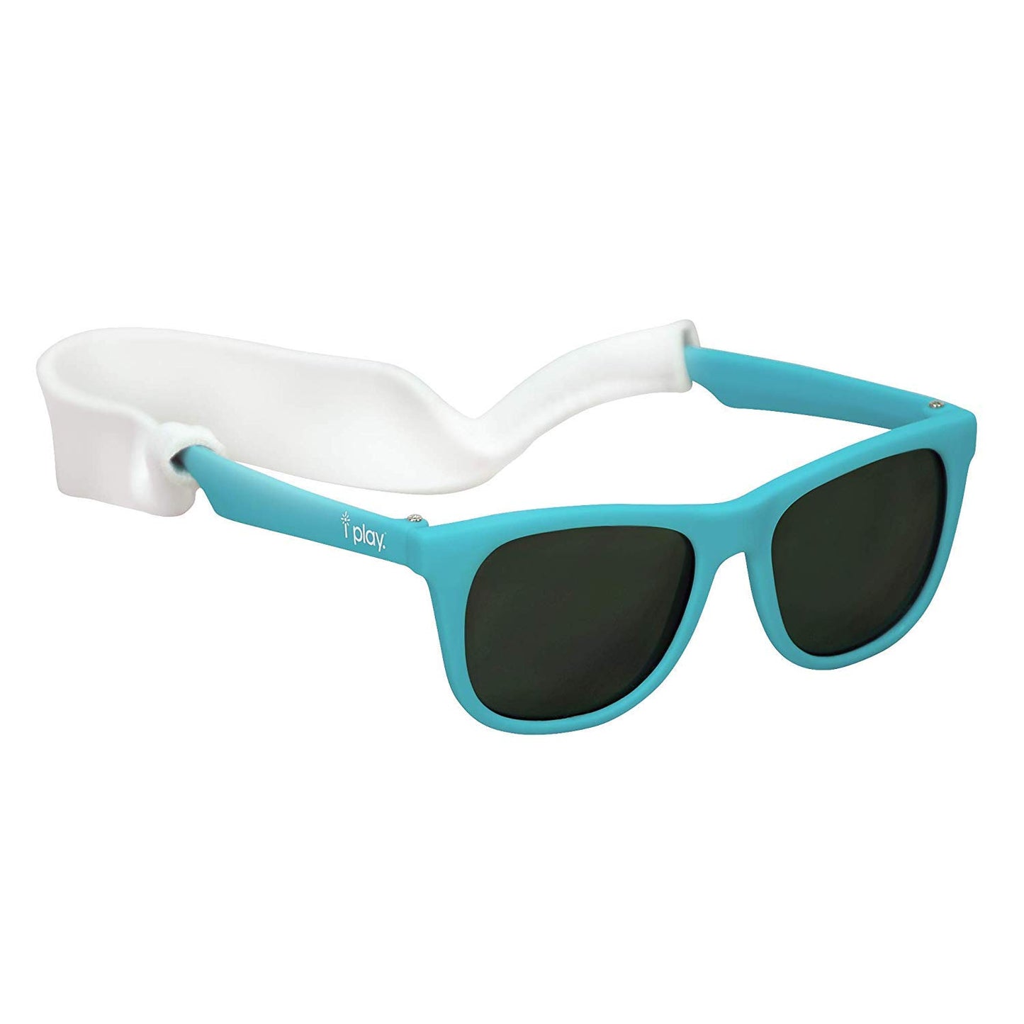 i play. by green sprouts Baby Boys Flexible Sunglasses, Aqua, 0-2yr