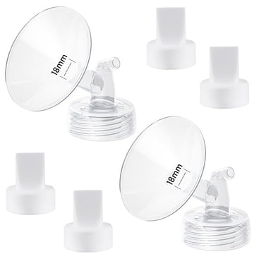 18Mm Flange And Duckbill Valve Compatible With Spectra S1 Spectra S2 Spectra 9 Plus Breast Pumps Replacement Not Original Spectr