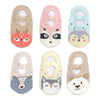 Yenzat Baby Toddler Anti Slip Non Skid Socks With Grip For Infant Girls Slippers 6-12 Months 6 Pairs