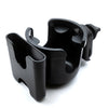 ManiHam Stroller Cup Holder with Phone Holder, Universal Compatibility for Uppababy, Nuna, Doona Strollers, 2-in-1 Cup Phone Hol