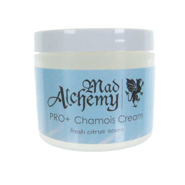 Mad Alchemy Pro+ Chamois Cream, 4 Oz Jar Chamois Butter, Shammy Anti-Friction Cream