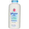 Johnsons Baby Powder with Naturally Derived Cornstarch Aloe & Vitamin E, Hypoallergenic 15 Ounces (Pack of 3)