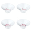 IVARONAL Flange Insert 4PCS 17mm Compatible with Momcozy M9/M6/M5/S12 Pro/V1 Pro/V2 pro, Spectra/Medela/Elvie/NCVI/TSRETE/eufy/L