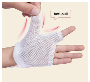 Baby Stop Thumb Sucking Kids Finger Guard Stop Infant Finger Sucking(L)