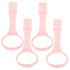 Toddmomy 4Pcs Children'S Bed Pull Ring Nursery Pull Rings Playpen Pull Up Rings Infant Crib Pull Rings Kids Walking Training Too